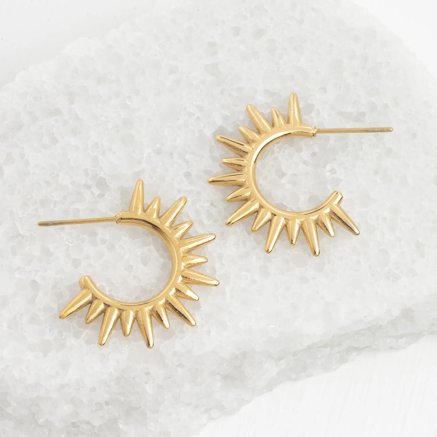 Glow Up Hoop Earrings sold by Starfish Project