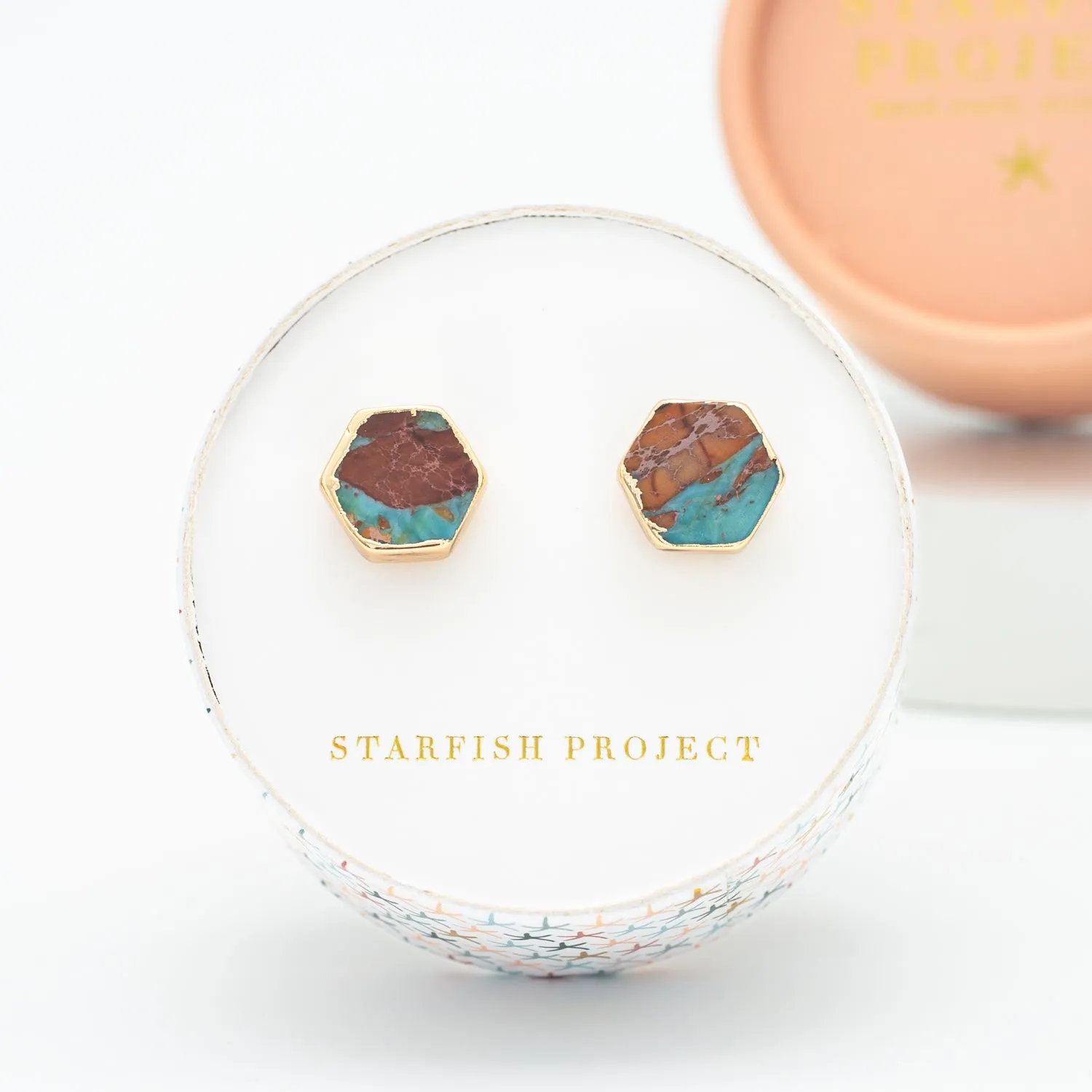 Desert Sky Studs in Copper sold by Starfish Project product image thumbnail 3