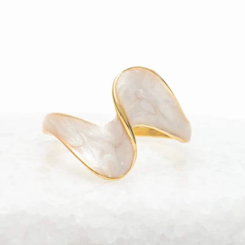 Ribbon of Light Ring in Sandstone sold by Starfish Project