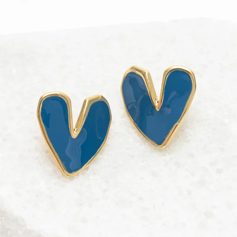 Heart of Freedom Earrings 💙 sold by Starfish Project