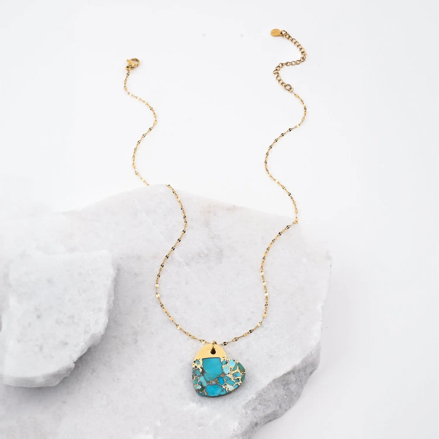 Hope Restored Turquoise Necklace sold by Starfish Project product image thumbnail 4