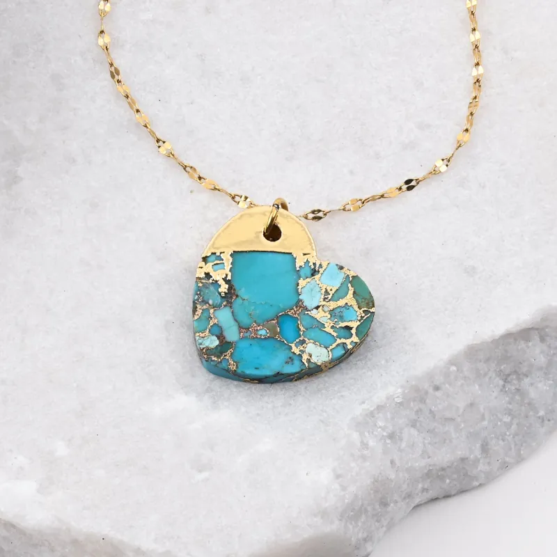 Hope Restored Turquoise Necklace sold by Starfish Project