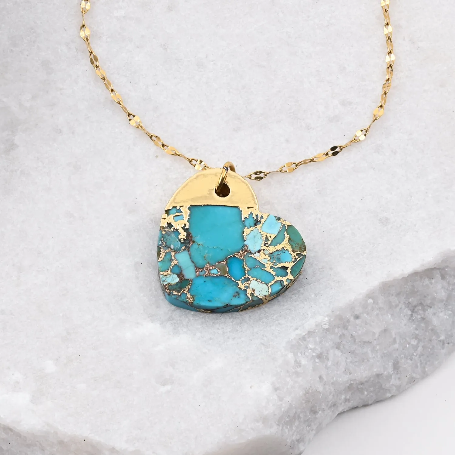 Hope Restored Turquoise Necklace sold by Starfish Project