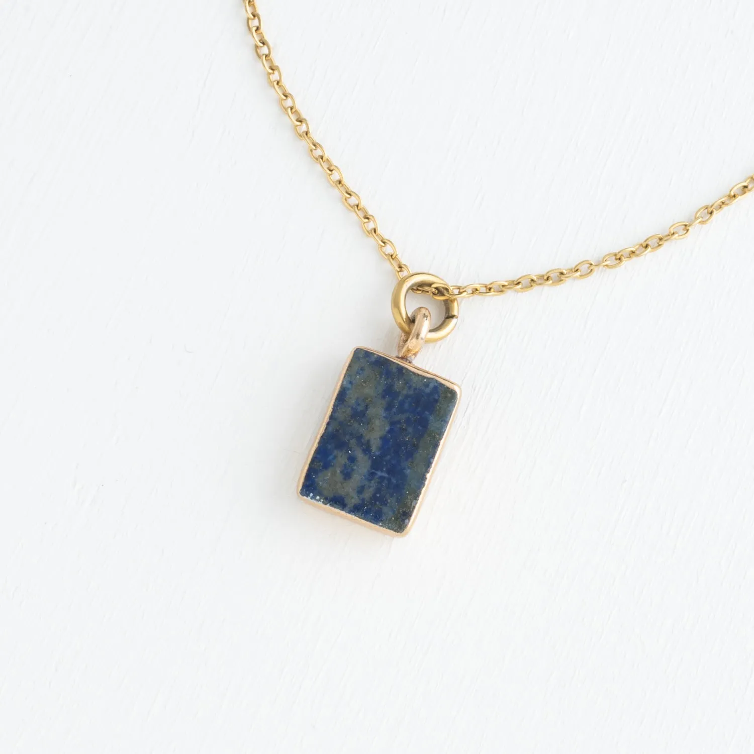 In The Clouds Lapis Necklace sold by Starfish Project