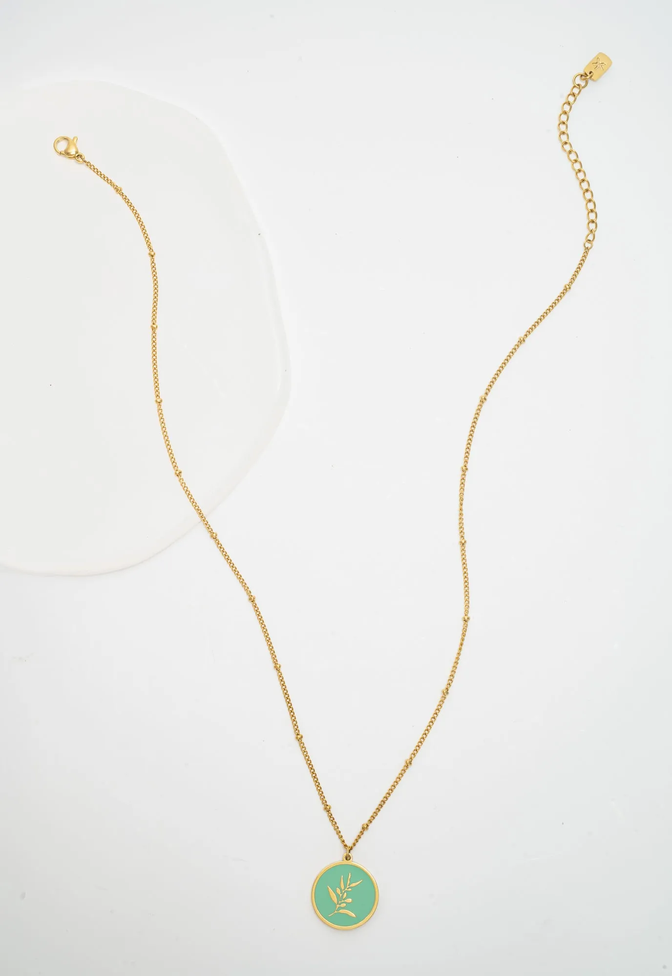 Engravable Resilience Necklace in Mint sold by Starfish Project product image thumbnail 3