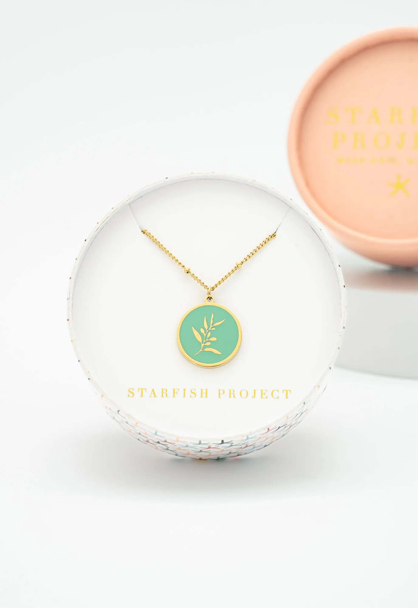 Engravable Resilience Necklace in Mint sold by Starfish Project product image thumbnail 2