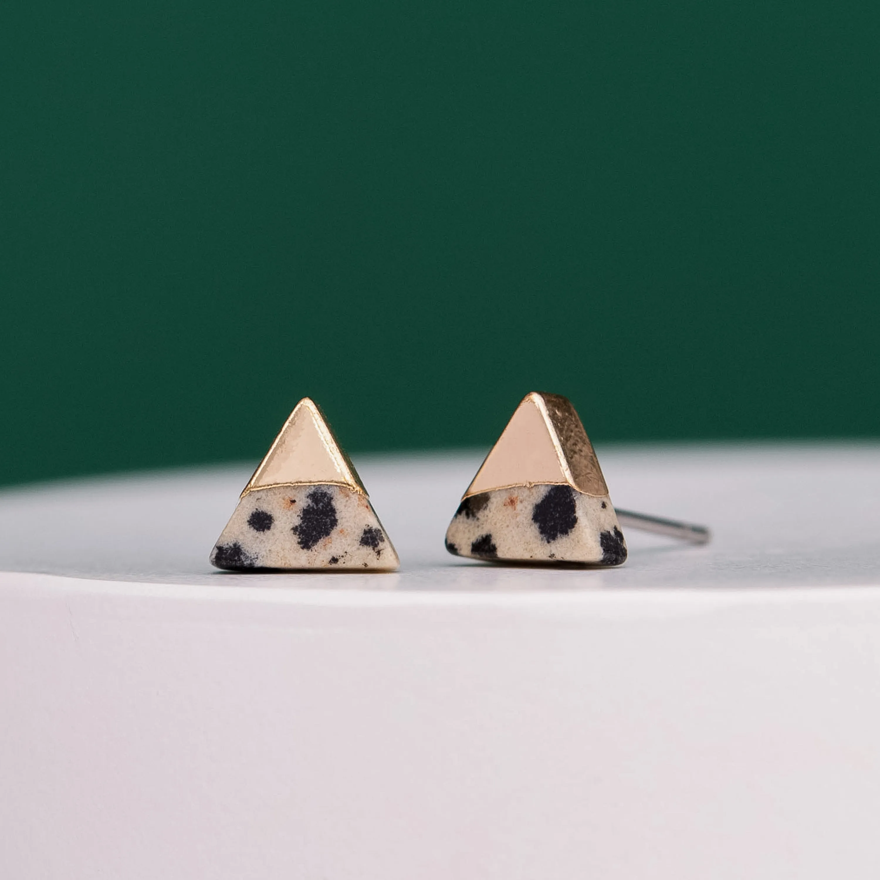 Eternal Studs in Dalmatian Jasper sold by Starfish Project product image thumbnail 4