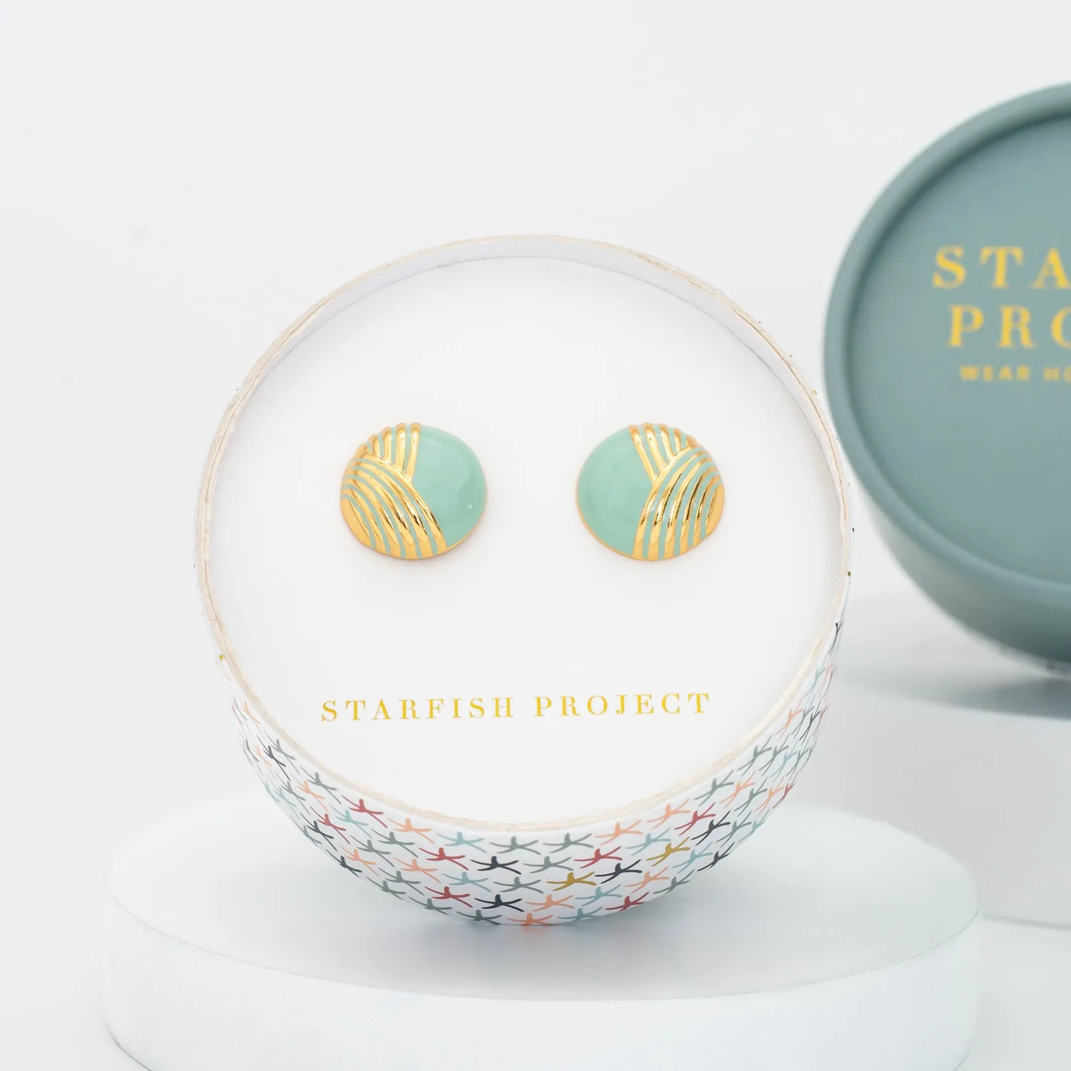 Serenity Wave Earrings sold by Starfish Project product image thumbnail 3