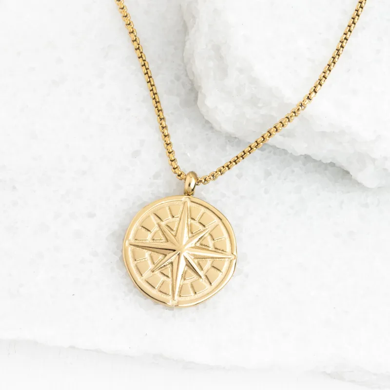 True North Men's Necklace sold by Starfish Project