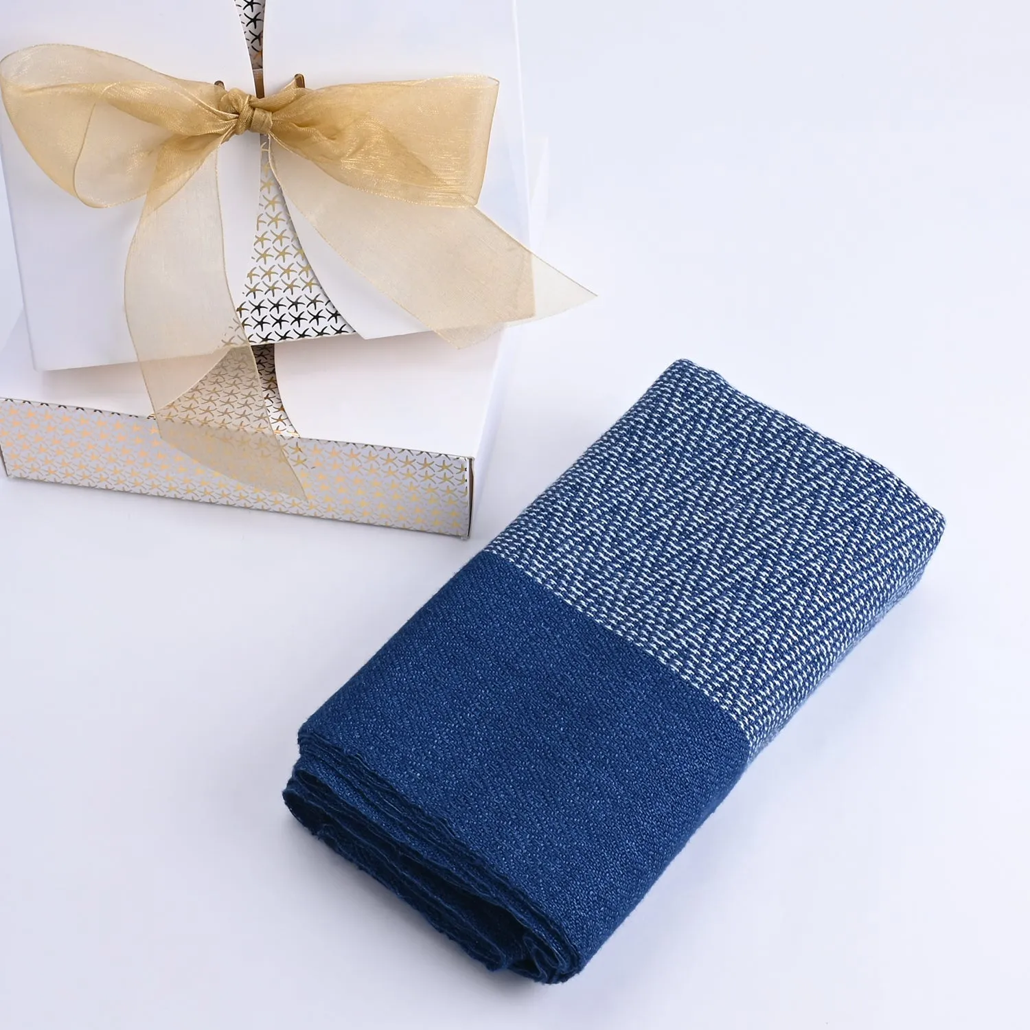 Threads of Indigo Scarf sold by Starfish Project product image thumbnail 5