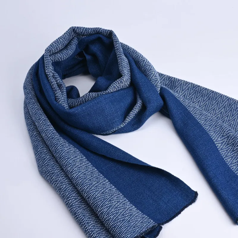 Threads of Indigo Scarf sold by Starfish Project