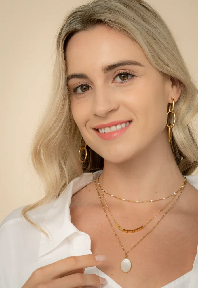 Discover Hope Mother of Pearl Necklace sold by Starfish Project product image thumbnail 2