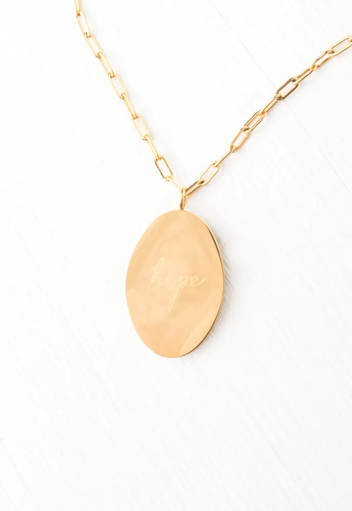 Discover Hope Mother of Pearl Necklace sold by Starfish Project product image thumbnail 4