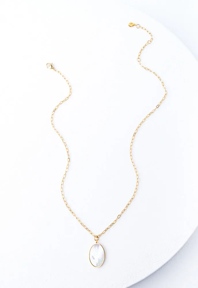 Discover Hope Mother of Pearl Necklace sold by Starfish Project product image thumbnail 5