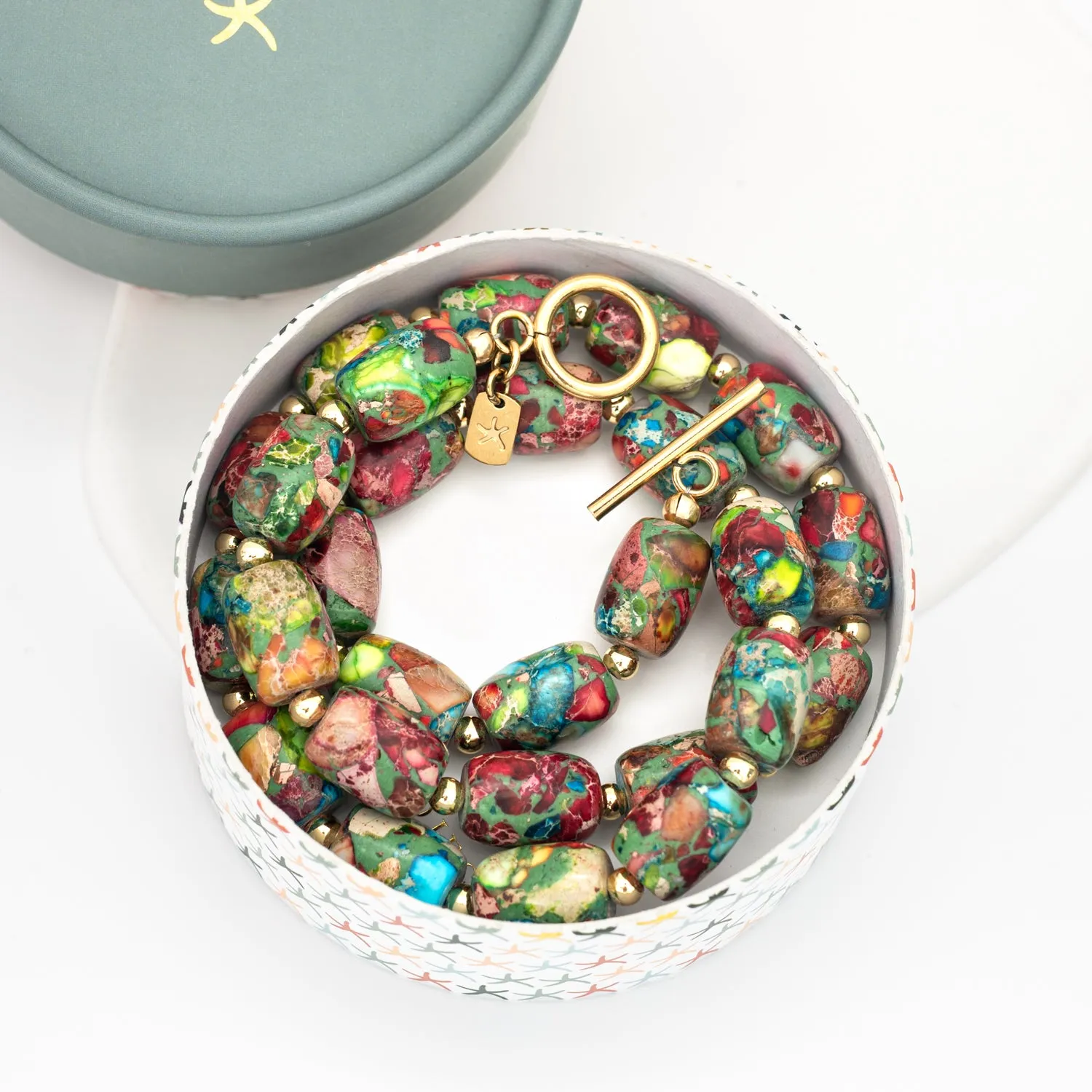 Reflections of Hope Necklace – Sedona Multi-Color sold by Starfish Project product image thumbnail 3
