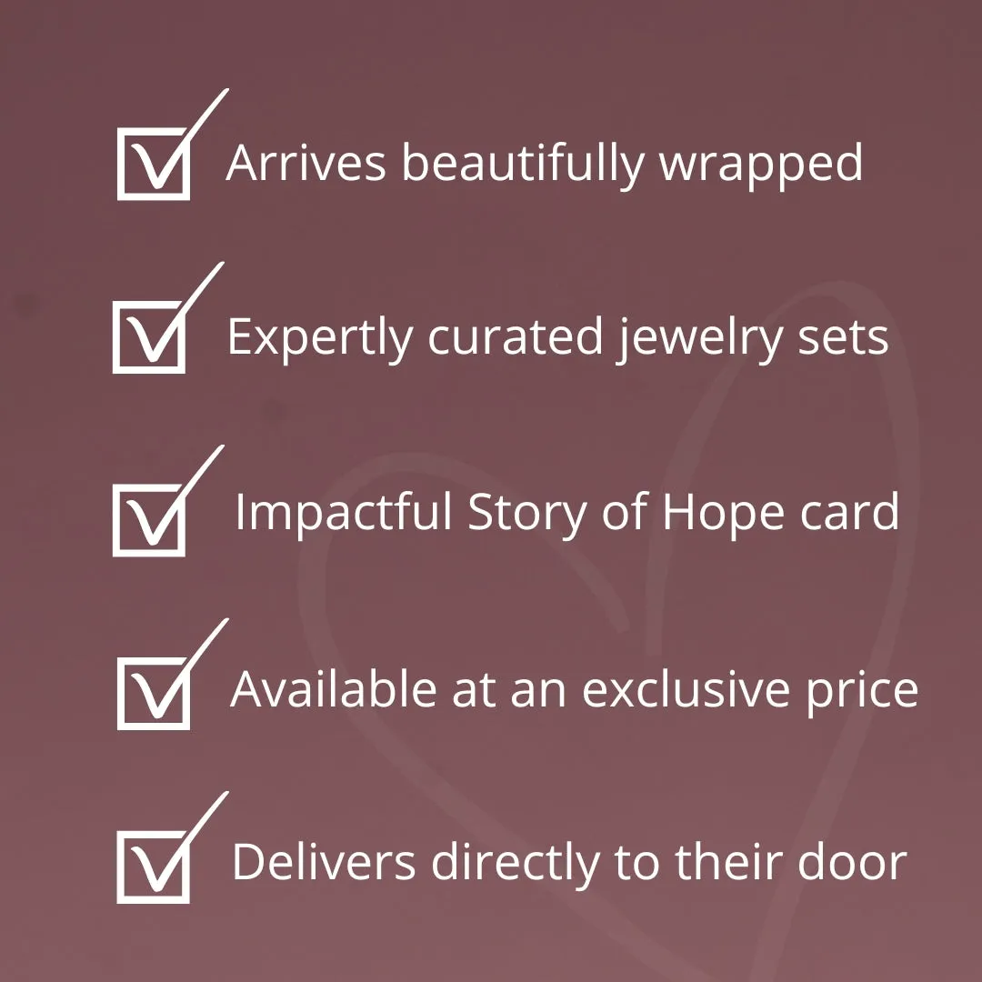 Hope Grows Silver Gift Set sold by Starfish Project product image thumbnail 2