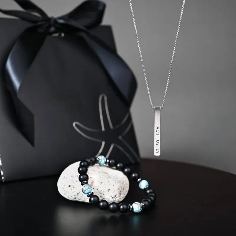 The Freedom Fighter Gift Set in Stainless Steel made by Starfish Project