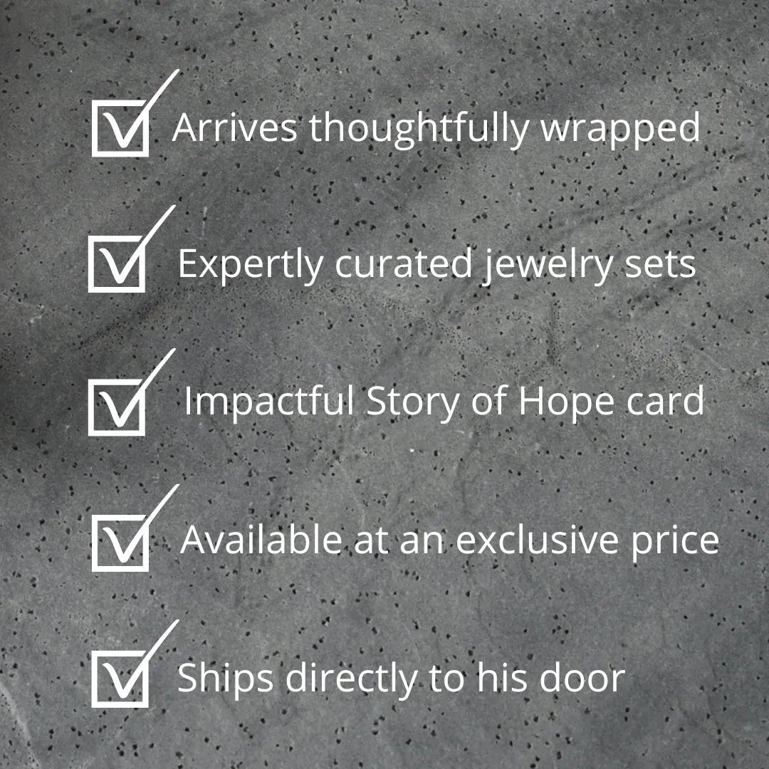 The Freedom Fighter Gift Set in Stainless Steel sold by Starfish Project product image thumbnail 2