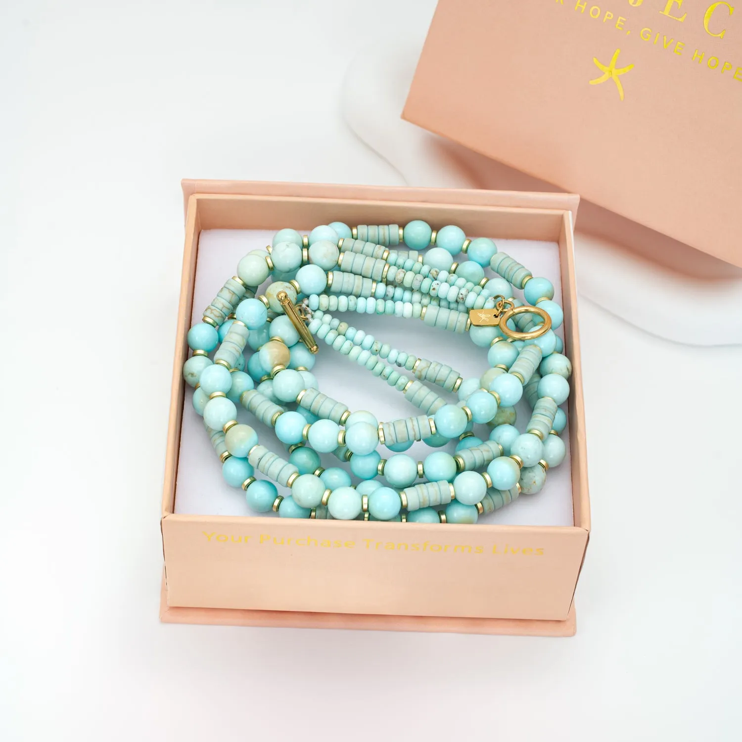 Luminous Tide Necklace sold by Starfish Project product image thumbnail 2
