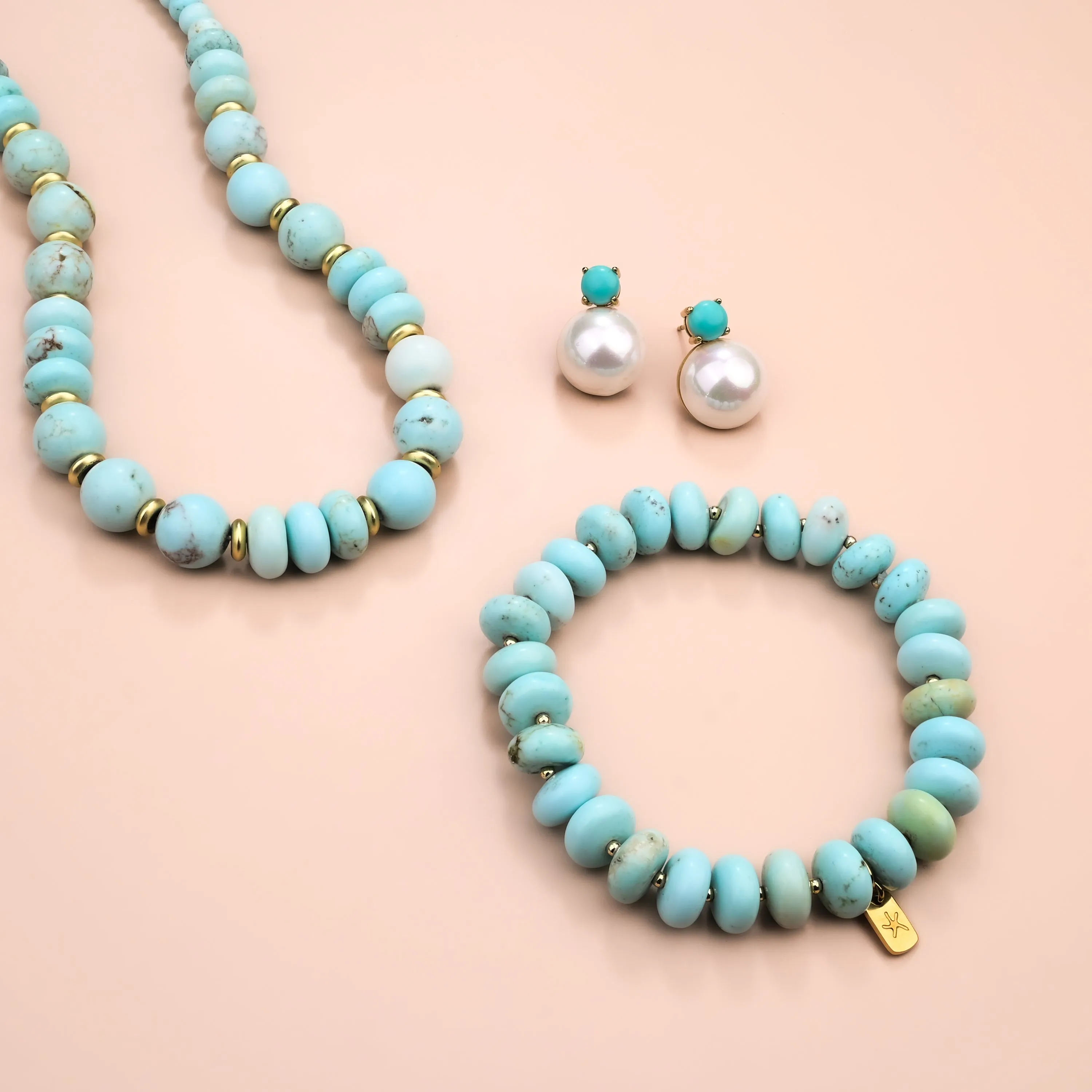 Stillwater Turquoise Bracelet sold by Starfish Project product image thumbnail 4