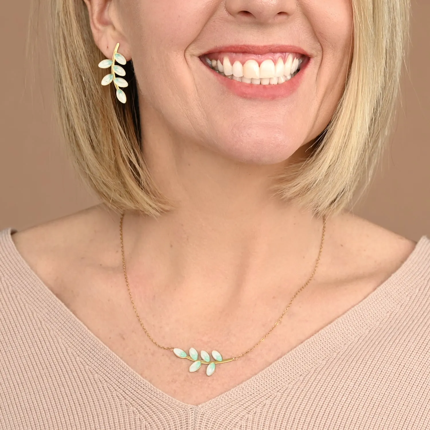 Hope Grows Necklace in Mint sold by Starfish Project product image thumbnail 2