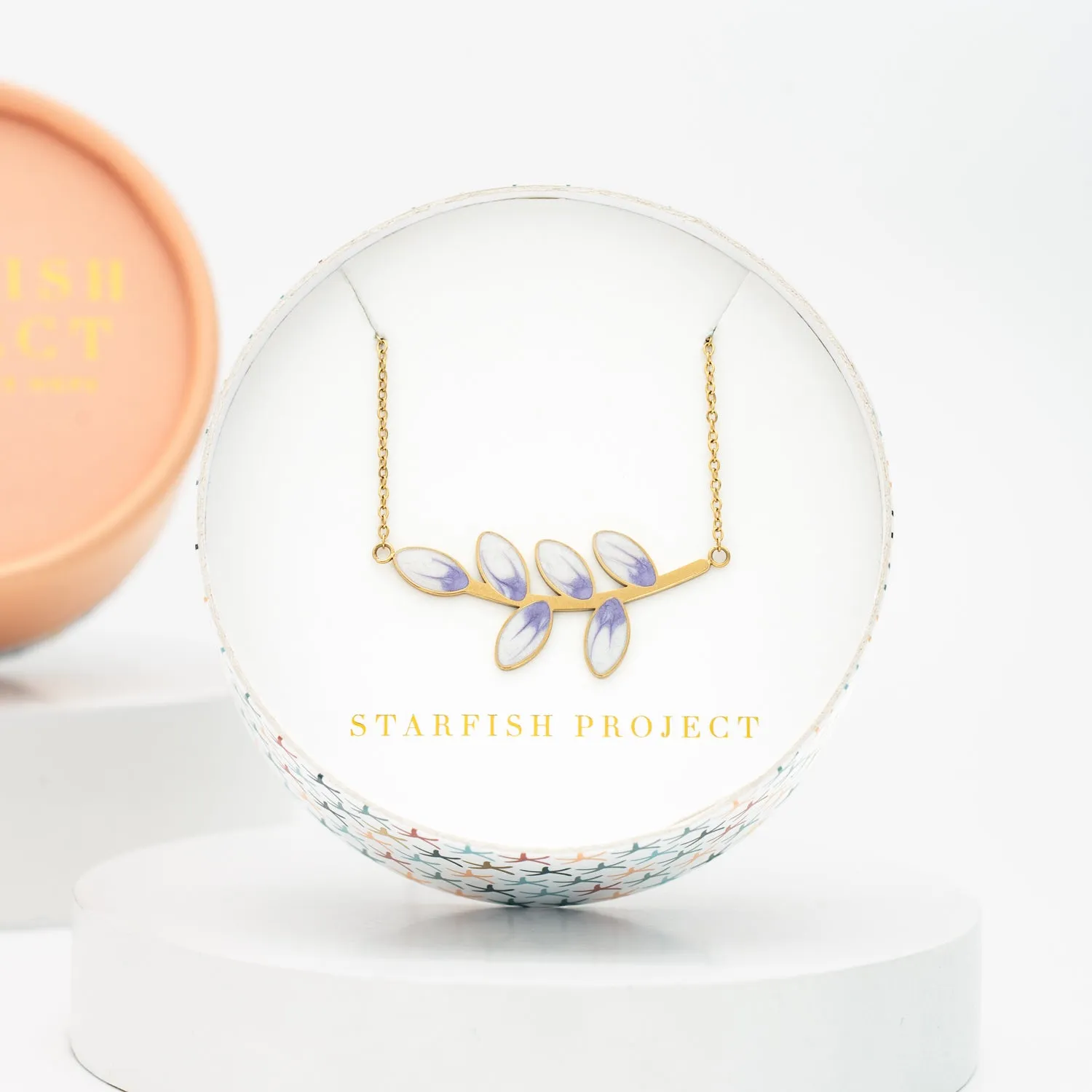 Hope Grows Necklace in Lavender sold by Starfish Project product image thumbnail 2