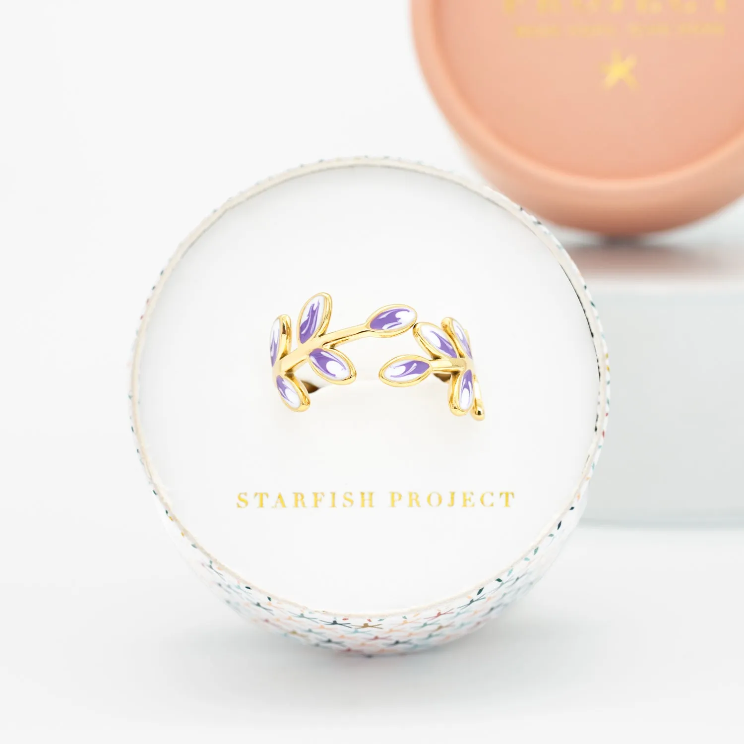 Hope Grows Ring in Lavender sold by Starfish Project product image thumbnail 2