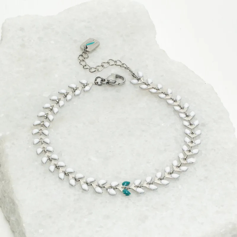 Against the Current Bracelet Silver made by Starfish Project
