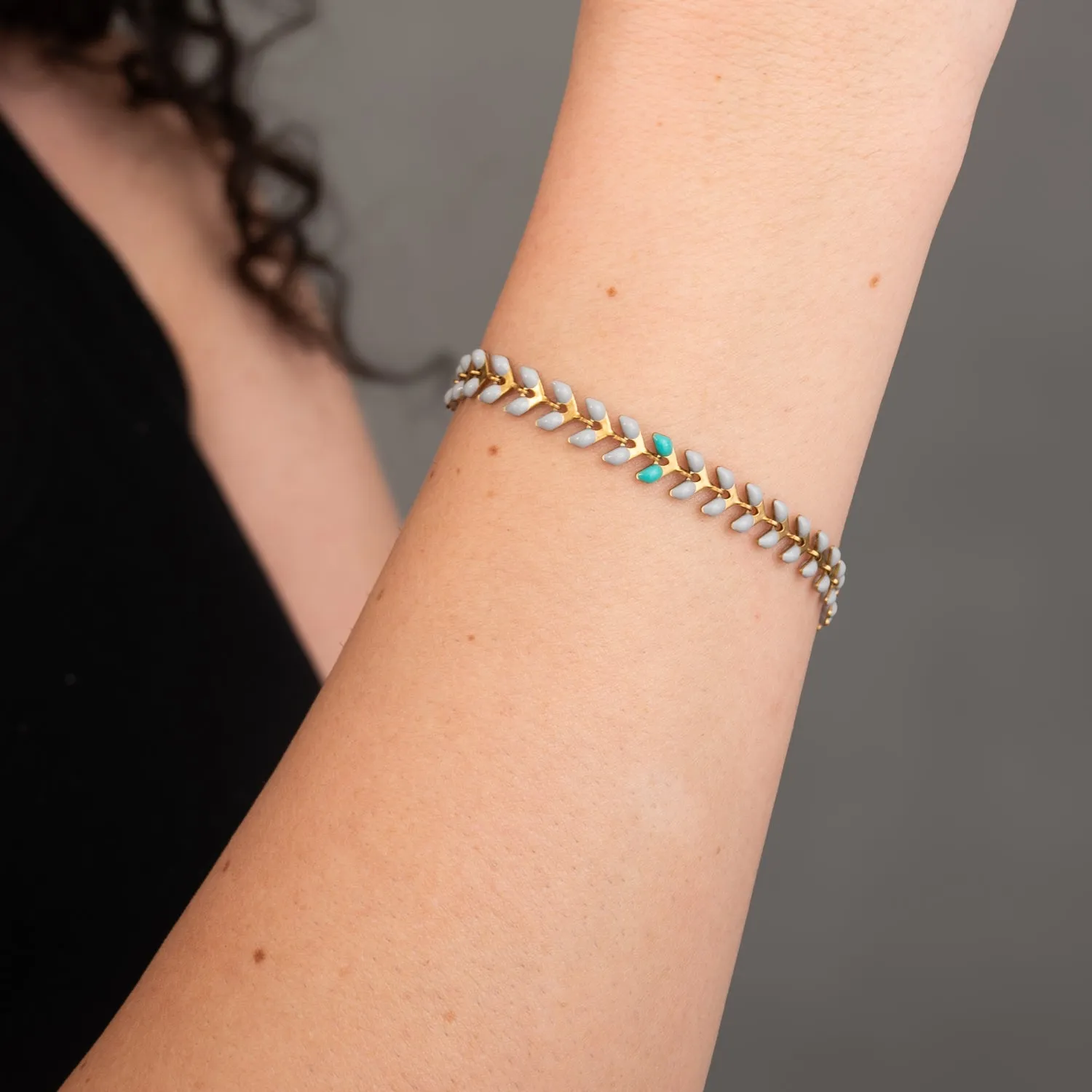 Against the Current Bracelet Gold sold by Starfish Project product image thumbnail 2
