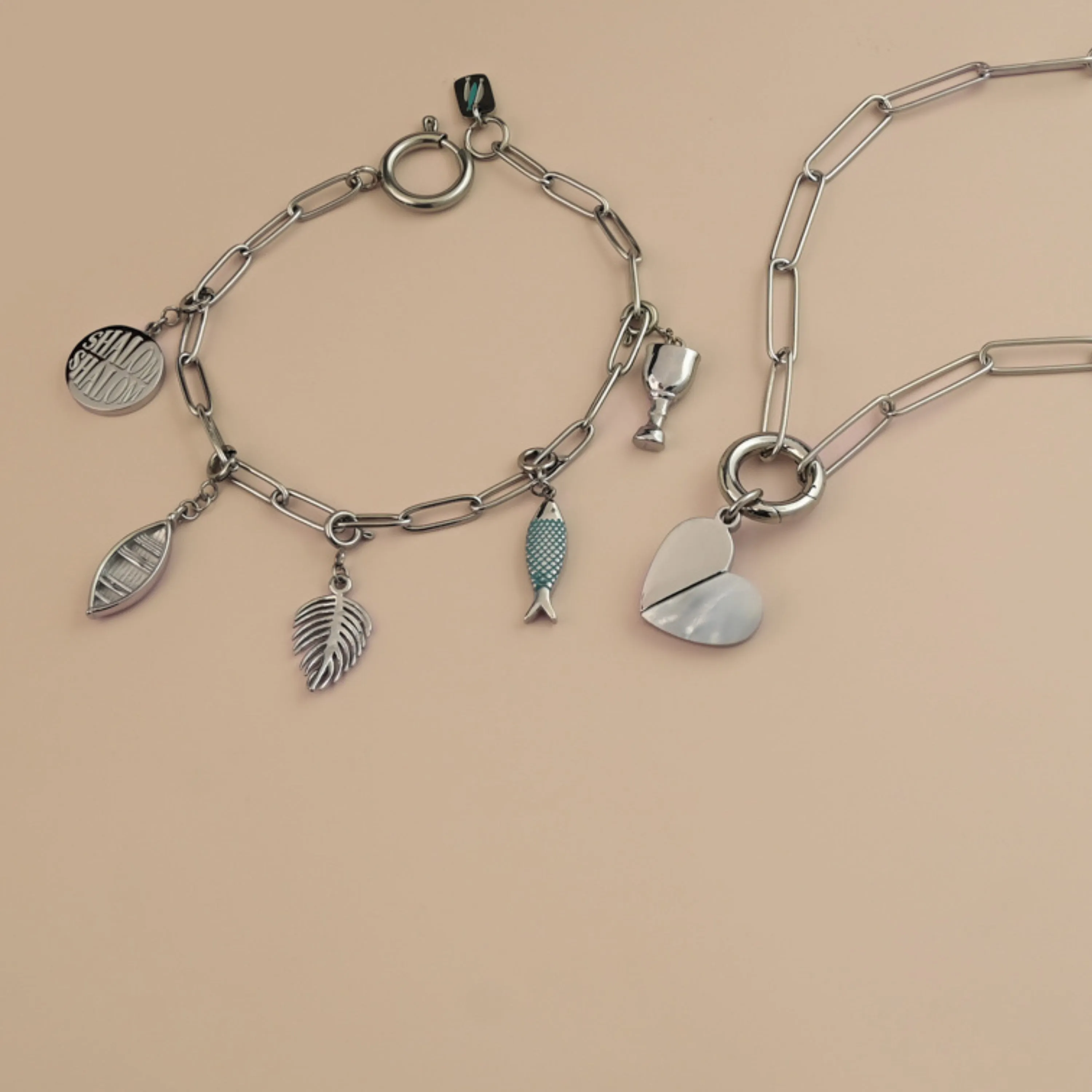 The Chosen Charm Bracelet - Silver sold by Starfish Project product image thumbnail 4