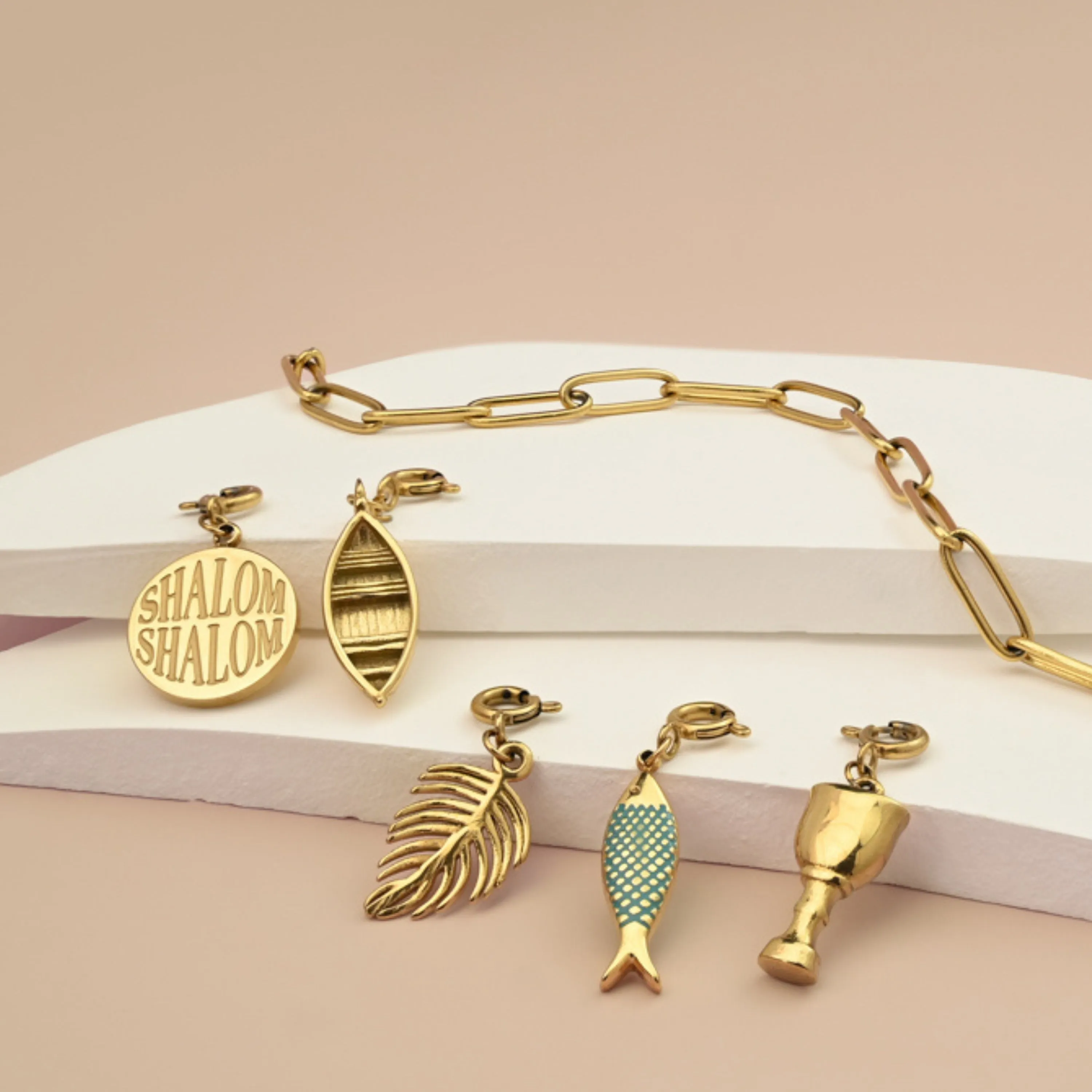 The Chosen Charm Bracelet - Gold sold by Starfish Project product image thumbnail 4