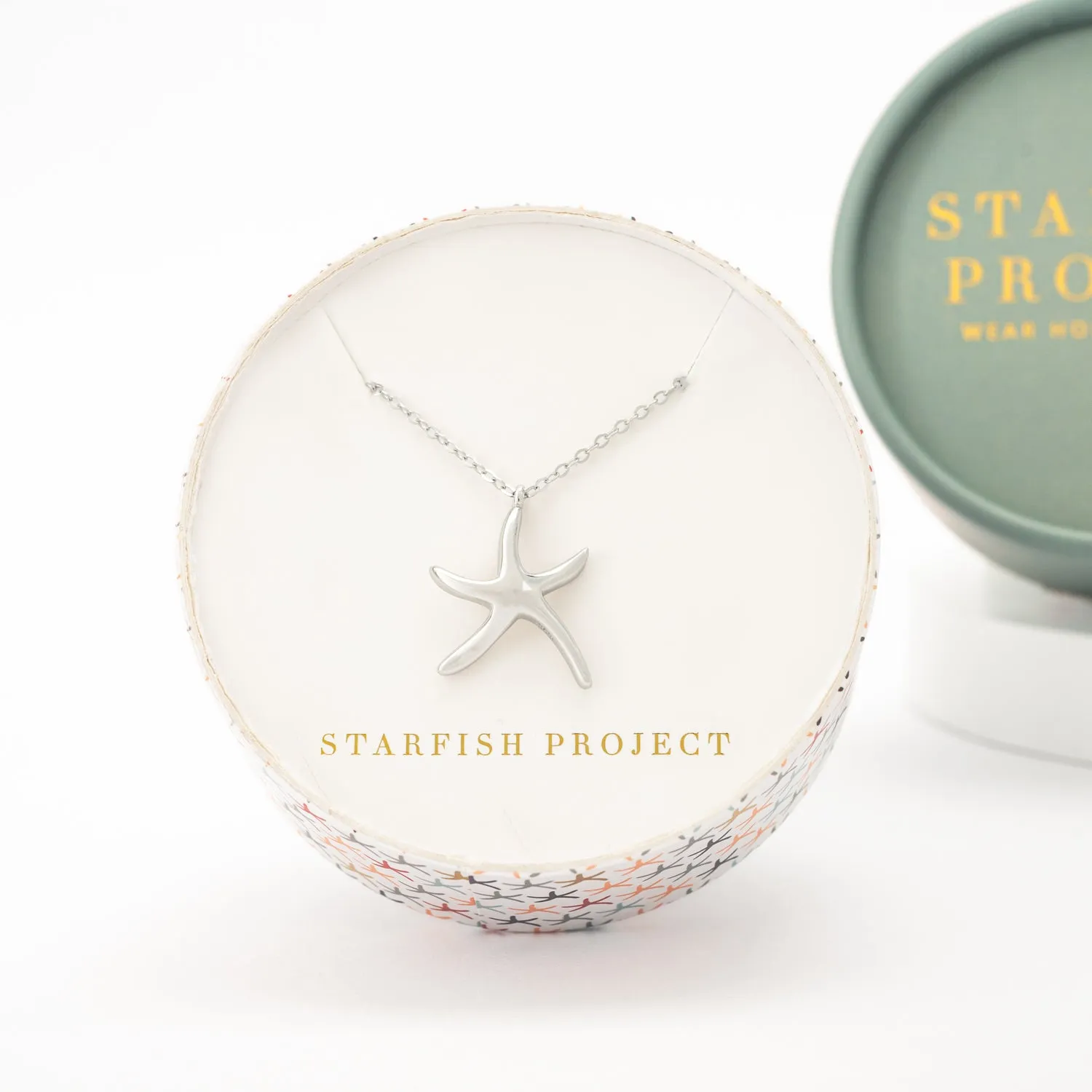 Starfish Hope Necklace in Silver sold by Starfish Project product image thumbnail 3