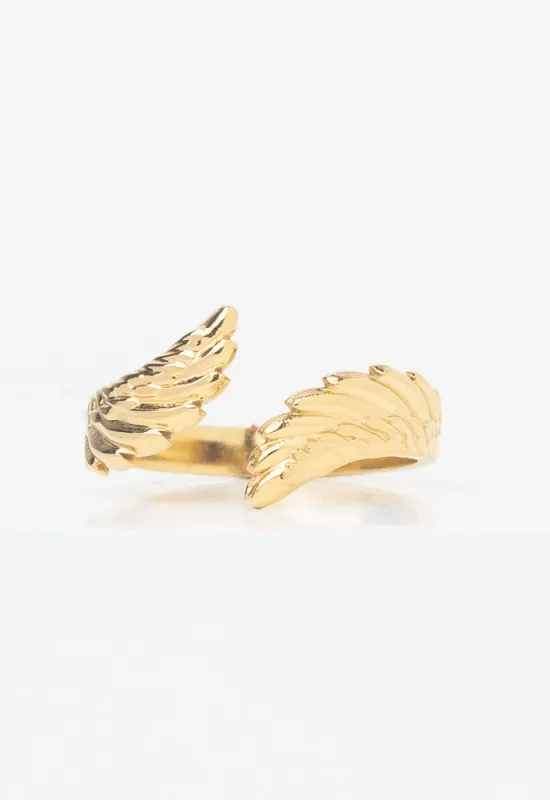 Birds of the Same Feather Gold Ring made by Starfish Project