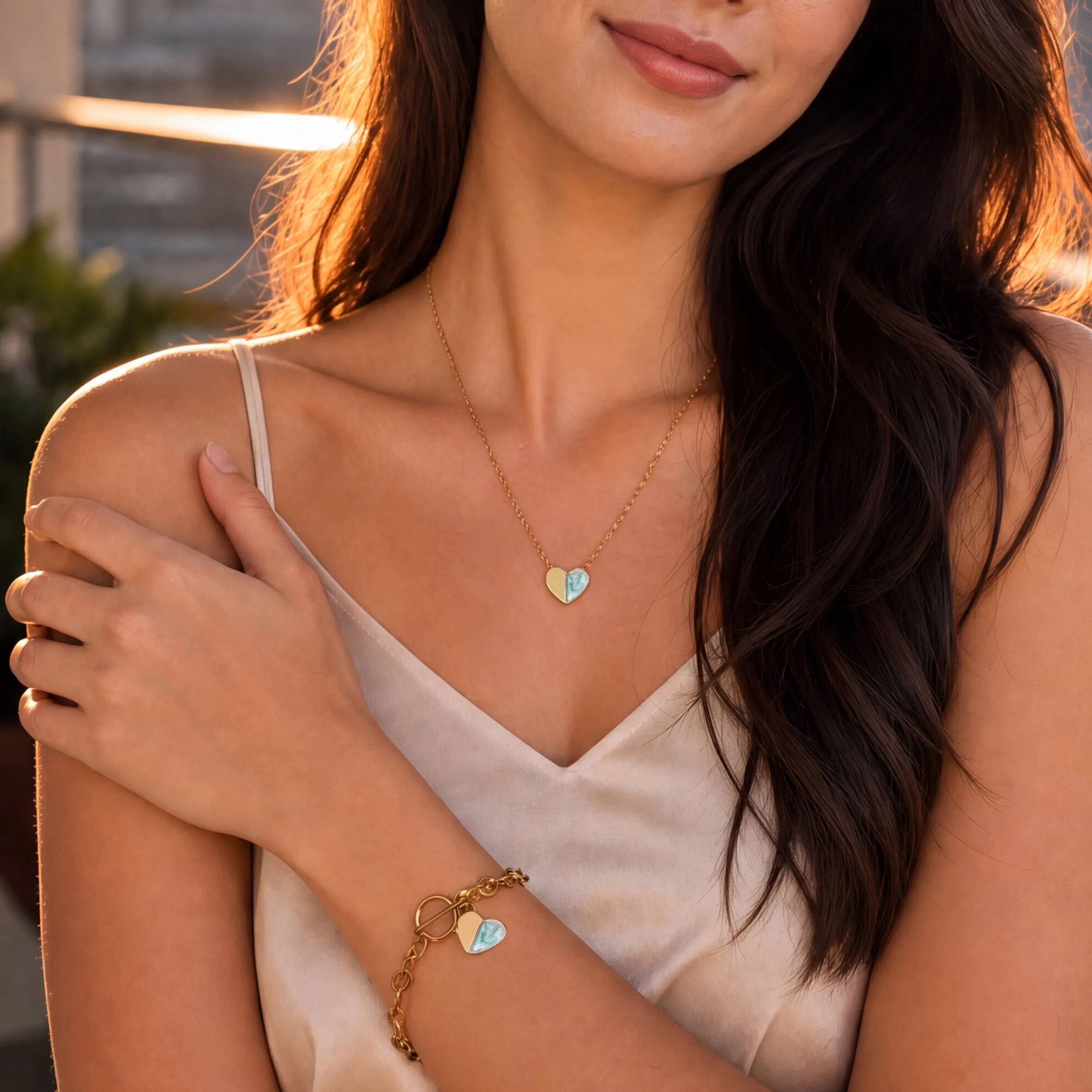 Give Hope Necklace in Mint sold by Starfish Project product image thumbnail 2