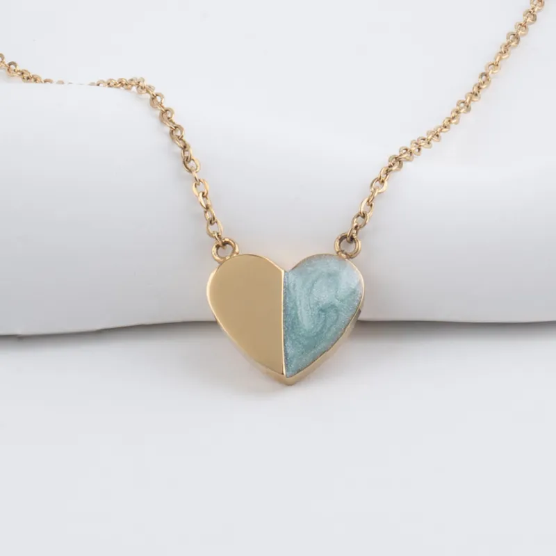 Give Hope Necklace in Mint made by Starfish Project