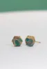 Oasis Turquoise and Gold Studs sold by Starfish Project