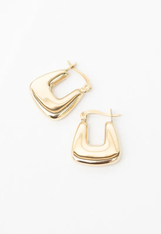 Royale Gold Hoops sold by Starfish Project