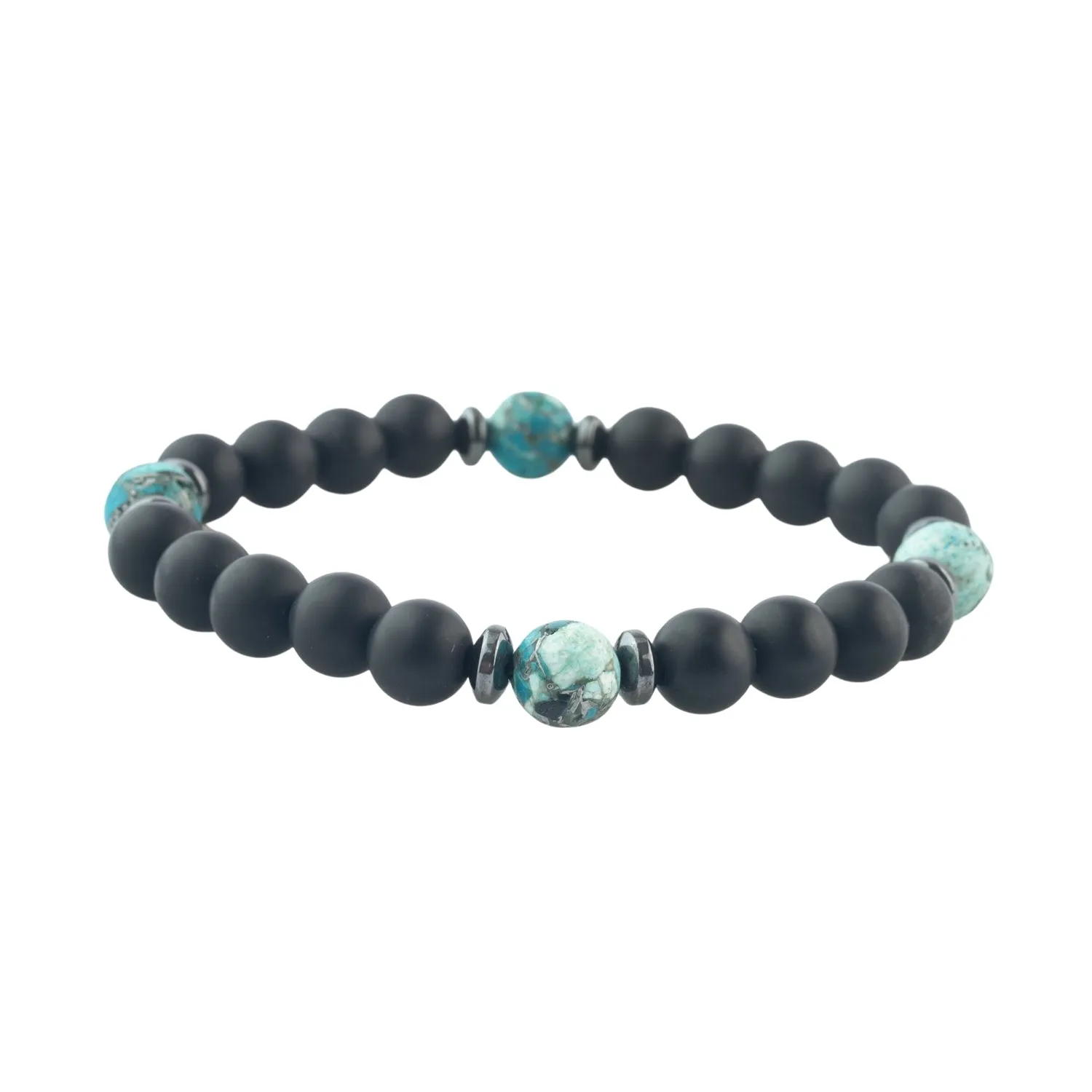 Wear Blue Men's Emperor Stone Bracelet sold by Starfish Project