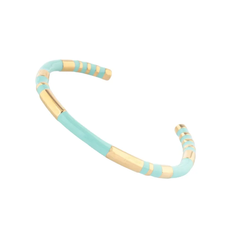 Radiate Hope Cuff in Mint sold by Starfish Project