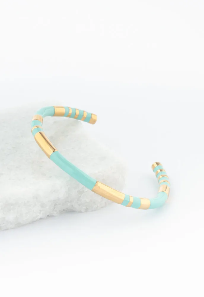 Radiate Hope Cuff in Mint sold by Starfish Project product image thumbnail 2