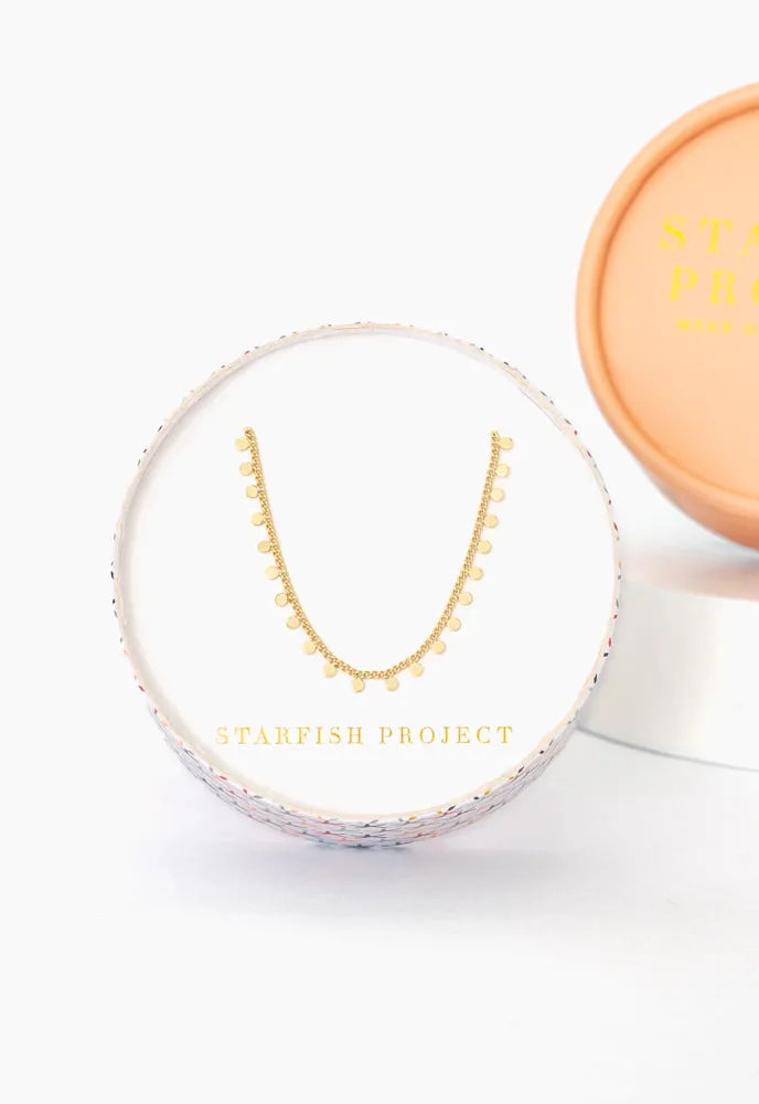 Joyful Radiance Necklace in Gold sold by Starfish Project product image thumbnail 3