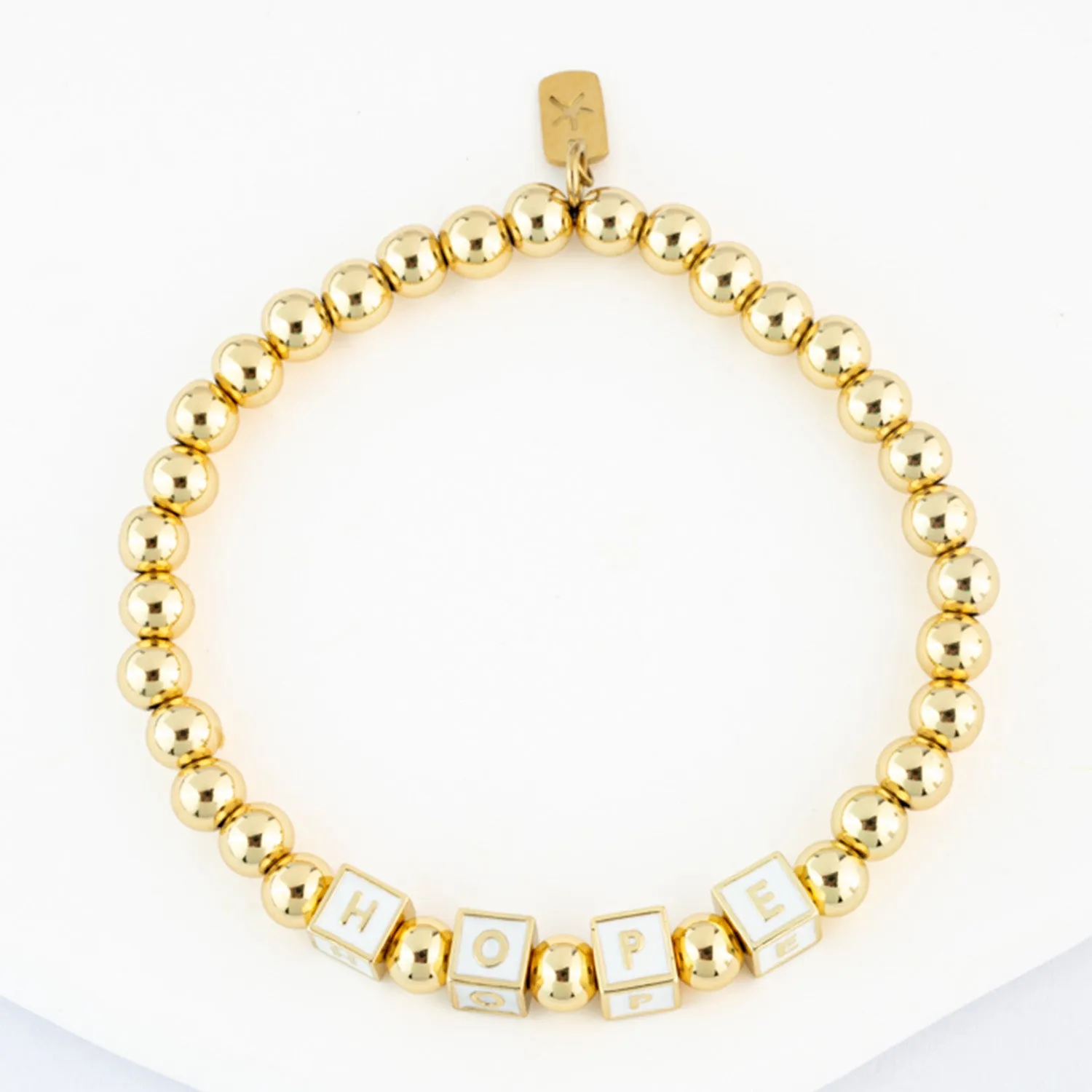 Give Hope, Wear Hope Beaded Bracelet sold by Starfish Project