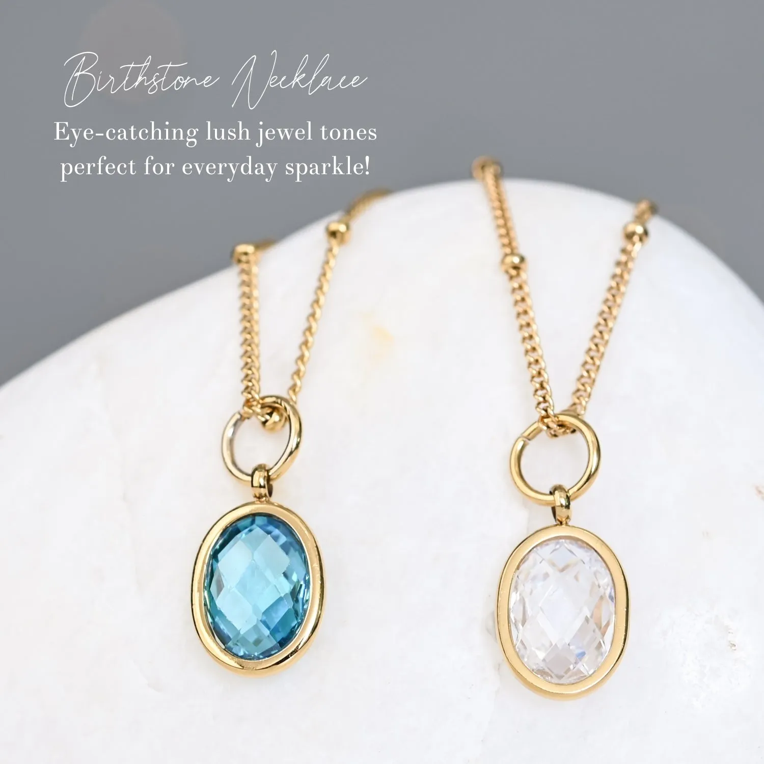 Birthstone Necklace - Single Charm sold by Starfish Project