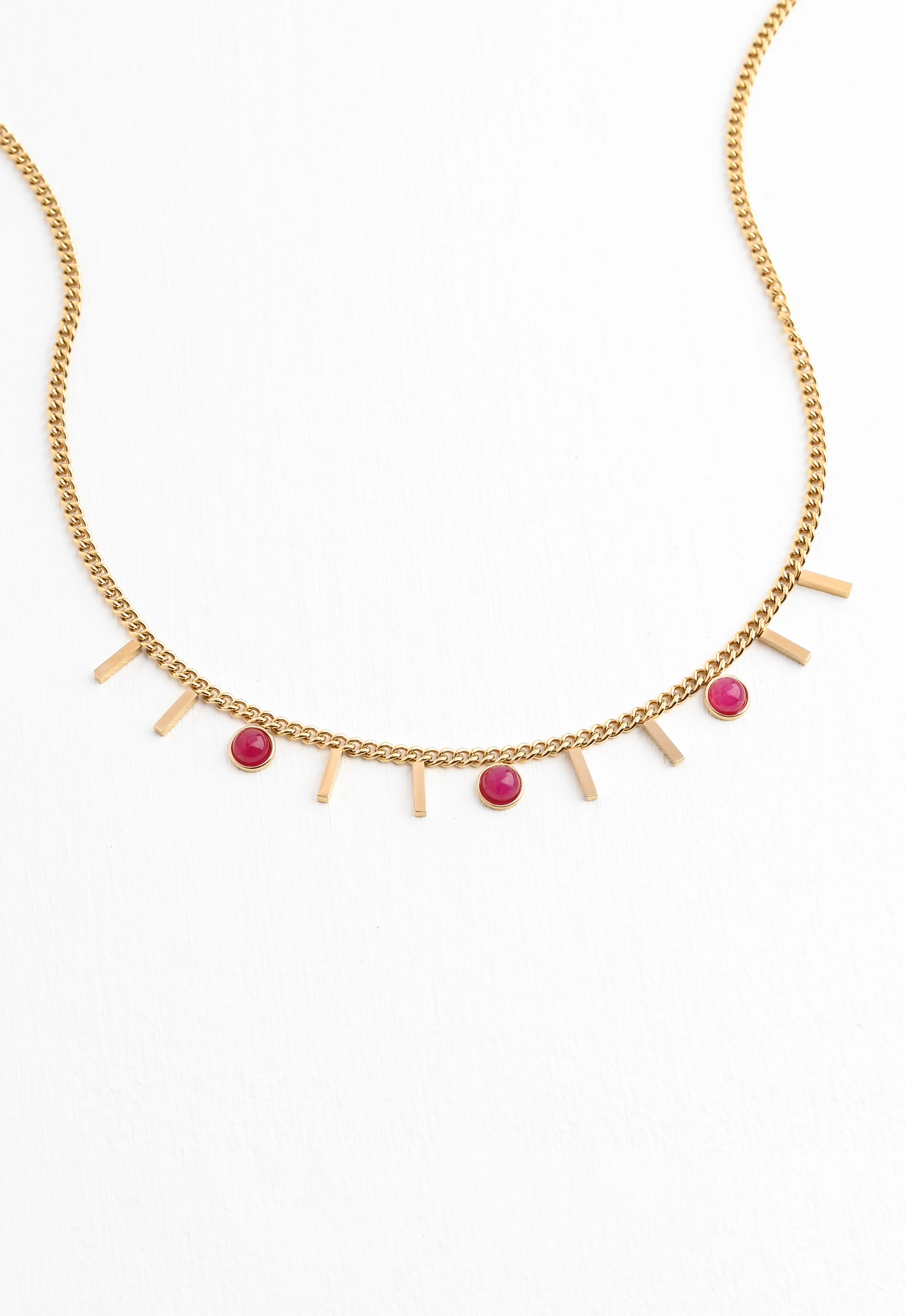 Helio Necklace in Scarlet sold by Starfish Project product image thumbnail 5
