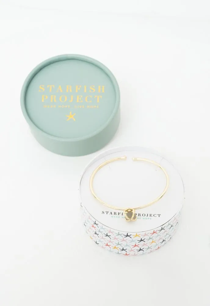 Shine Single-Stone Cuff in Dusk sold by Starfish Project product image thumbnail 3