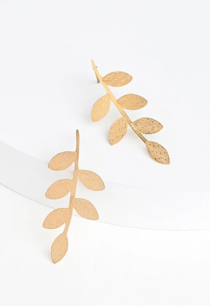 Flourish Vine Leaf Earrings sold by Starfish Project product image thumbnail 2