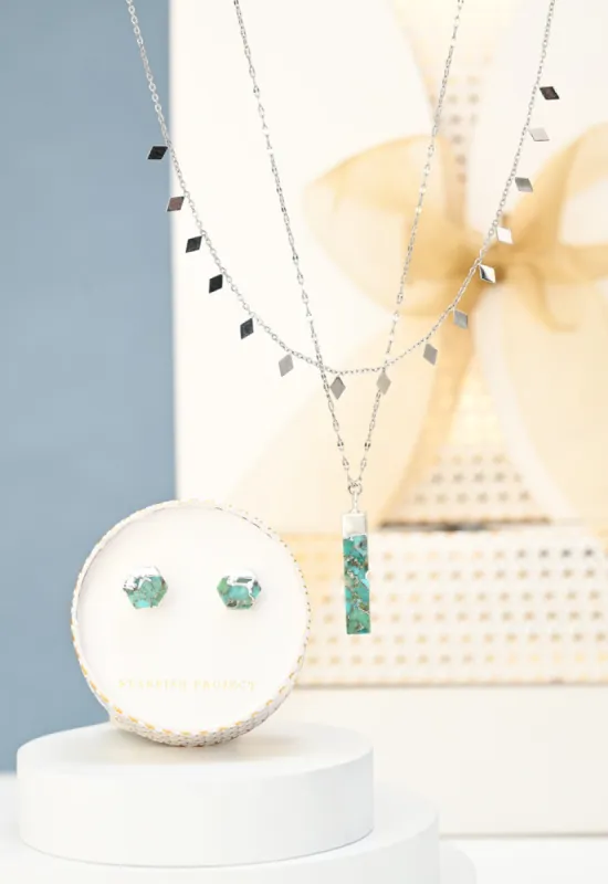 All is Bright Turquoise & Silver Gift Set sold by Starfish Project
