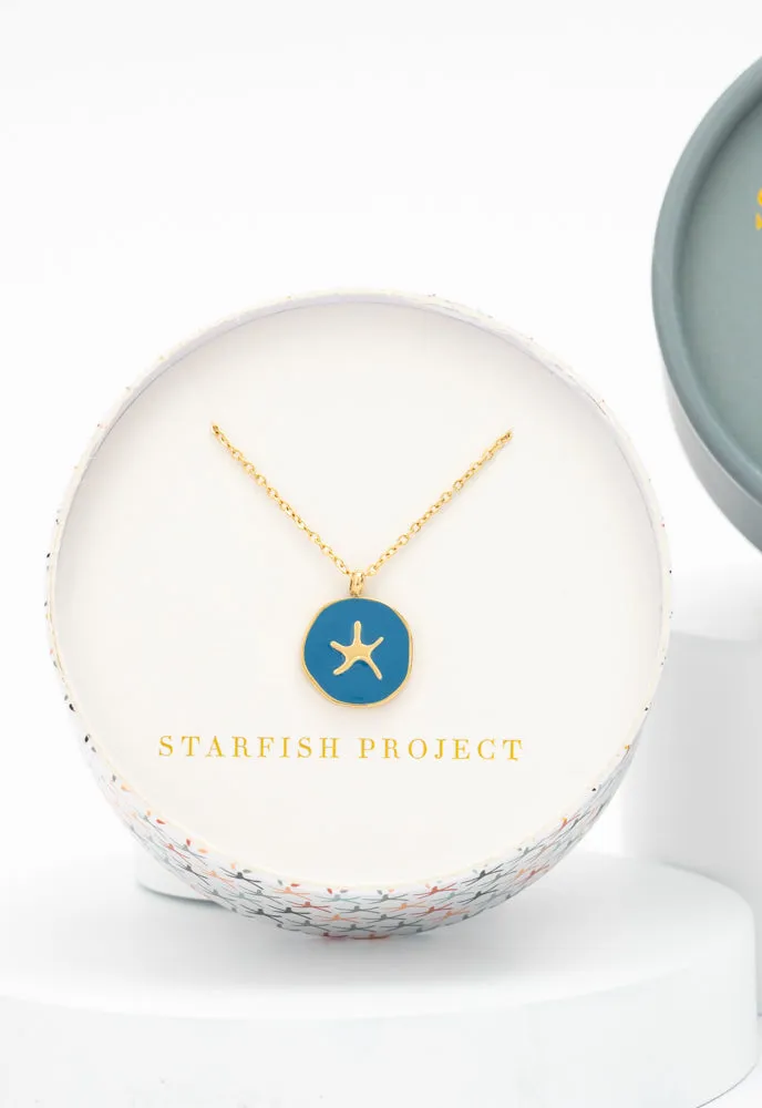 Wear Blue Starfish Necklace sold by Starfish Project product image thumbnail 4