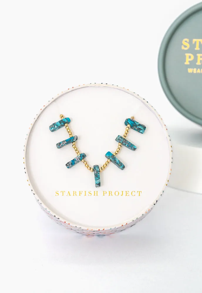 Radiant Renewal Emperor Stone Necklace sold by Starfish Project product image thumbnail 4