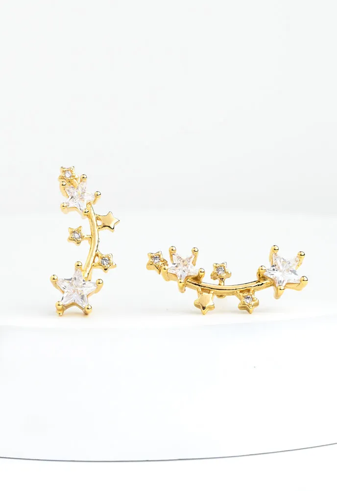 Constellation Crawler Earrings sold by Starfish Project